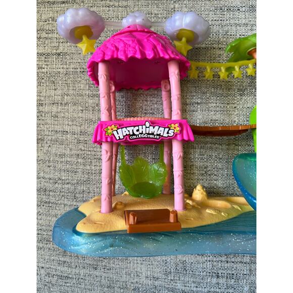 Hatchimals Tropical Island Party Play Set Music Lights Sounds Spin Master Works - Picture 4 of 7